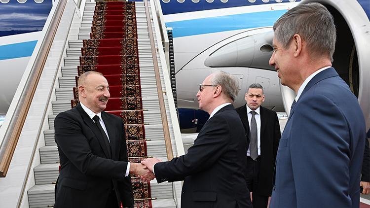 Azerbaycan Cumhurbaşkanı Aliyev Moskova’da