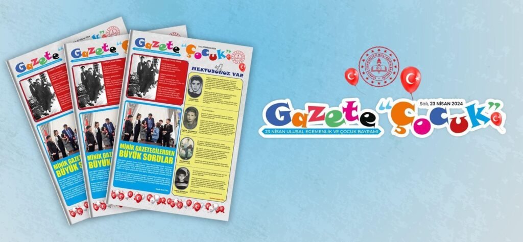 Çocukların gazetesi yayında