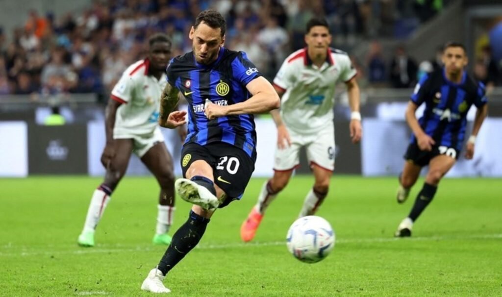 Hakan Çalhanoğlu’nun golü Inter’e yetmedi