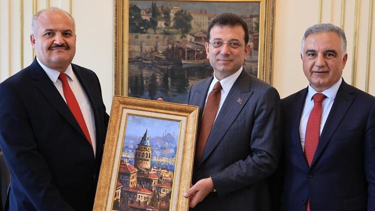İTEO Başkanı Aksu’dan İmamoğlu’na ziyaret