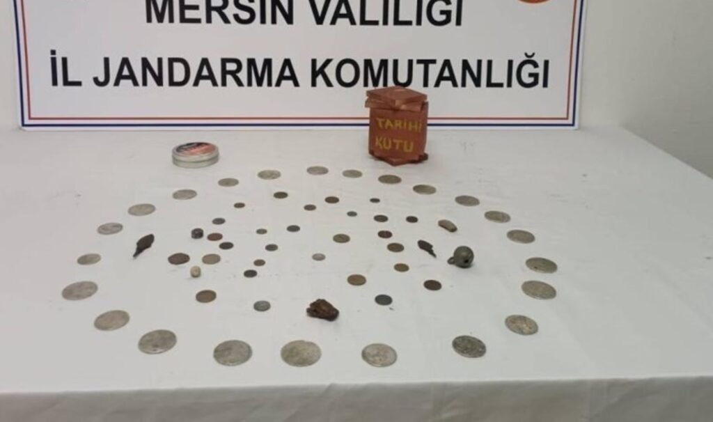 Mersin’de tarihi eser operasyonu: 2 kişi yakalandı!