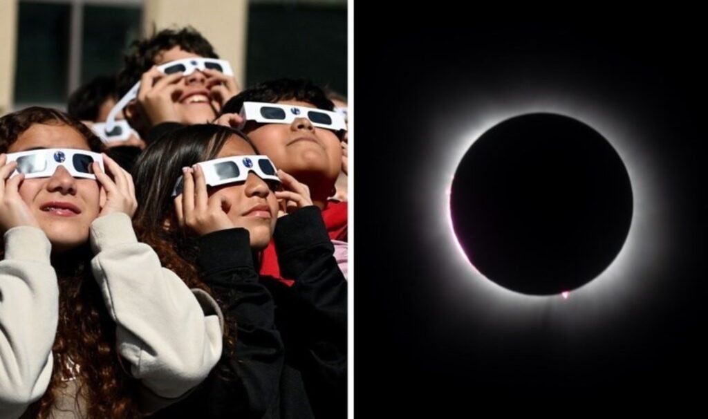 Yılın ilk tam Güneş tutulması: 3 ülkeden milyonlarca kişi gözlemledi