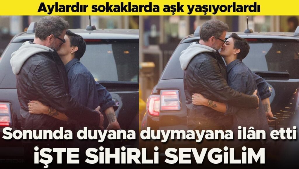 Aylardır sokaklarda aşk yaşıyorlardı… Sonunda duyana duymayana ilân etti: İşte sihirli sevgilim!