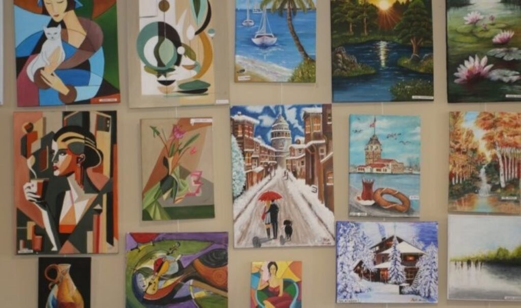 ‘Her Renk Zenginliğimizdir’ resim sergisi Kartallı sanatseverlerle buluştu