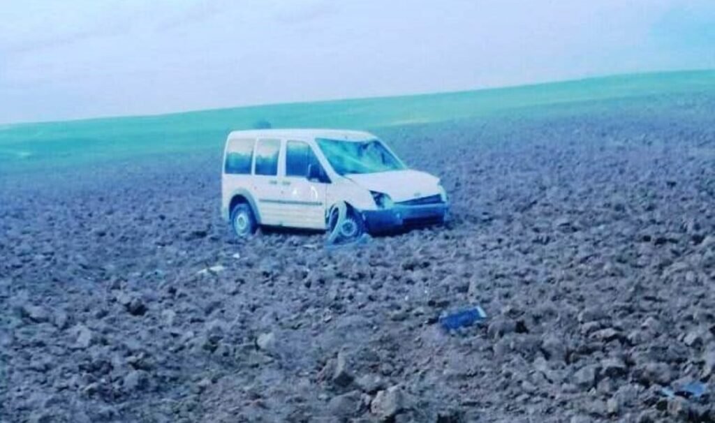 Konya’da hafif ticari araç takla attı: 1 yaralı