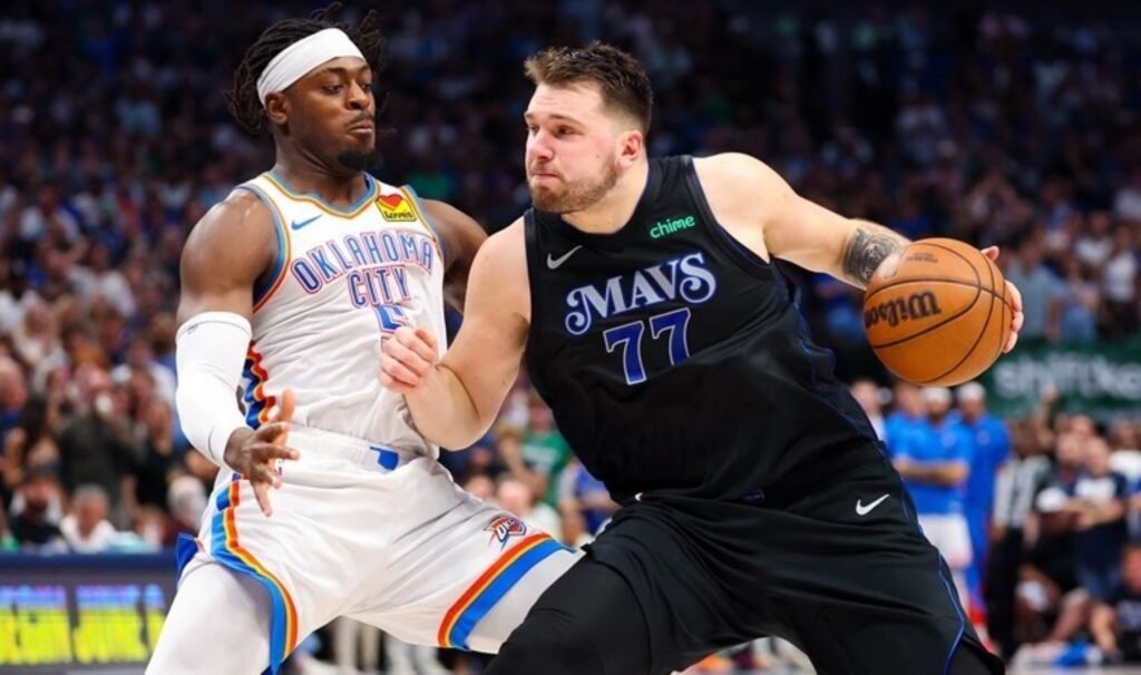 NBA’de Luka Doncic’ten ‘triple-double’: Dallas Mavericks konferans finalinde!