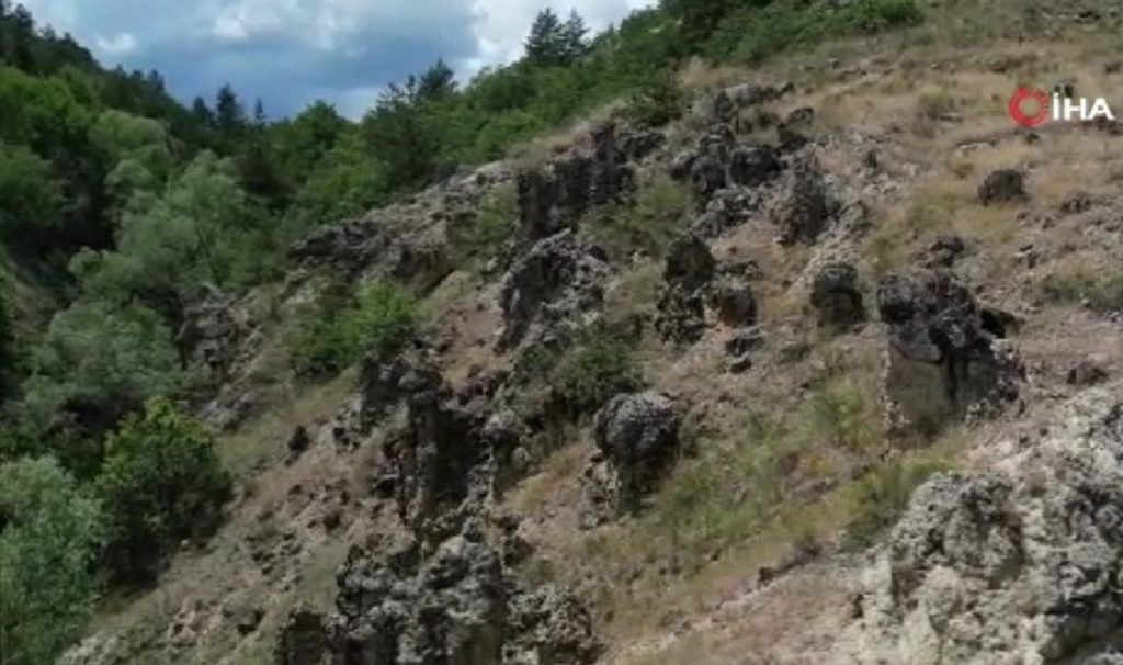 Ankara’da peri bacası oluşumları keşfedildi