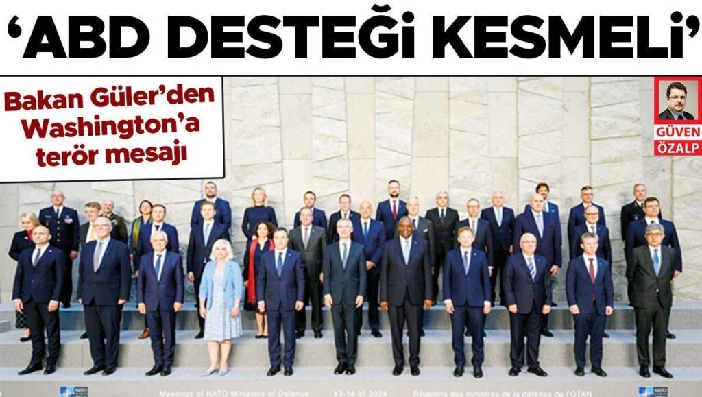 Bakan Güler’den Washington’a terör mesajı: ‘ABD desteği kesmeli’