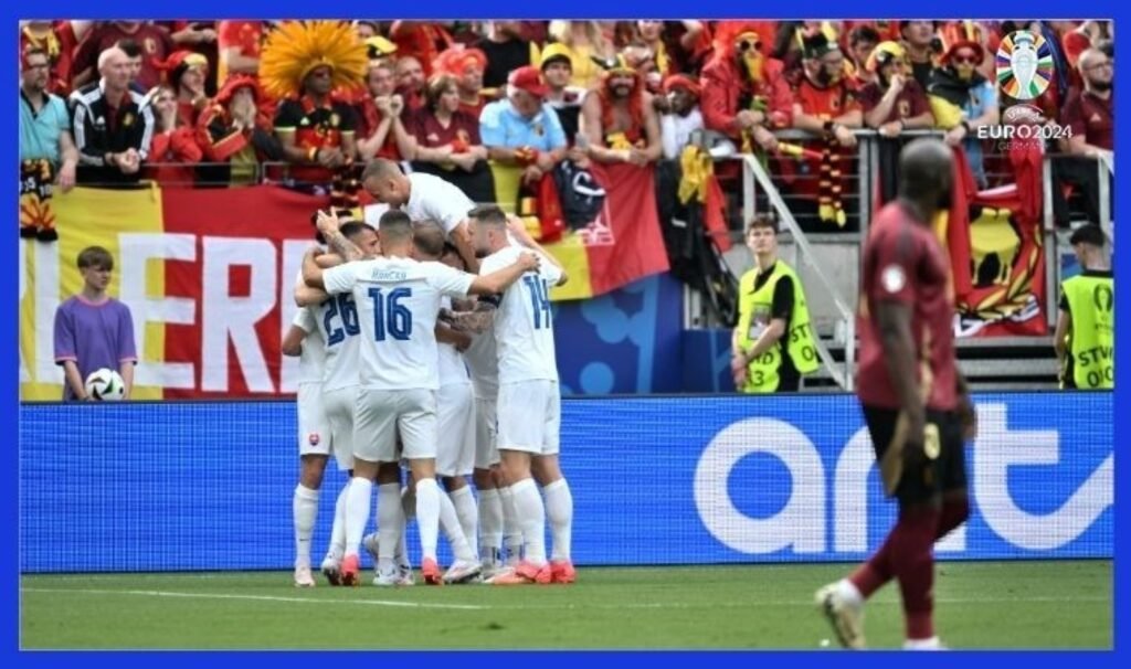 EURO 2024’te büyük sürpriz: Slovakya, Belçika’yı tek golle devirdi