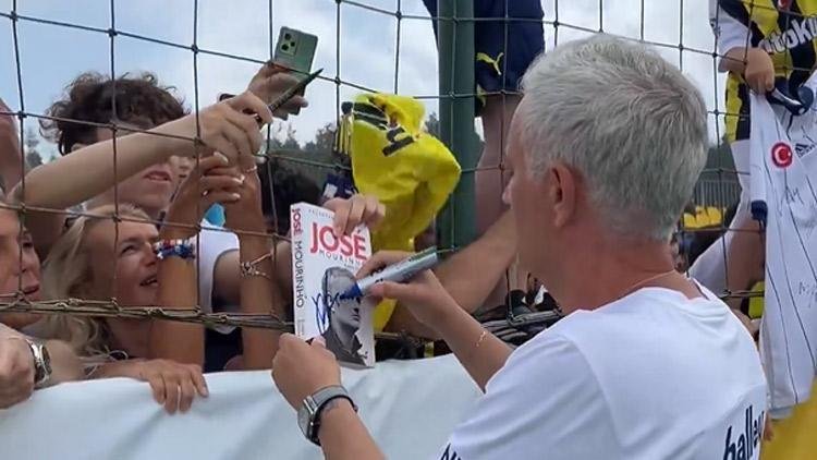 Fenerbahçe’de Jose Mourinho’ya Düzce’de sevgi seli