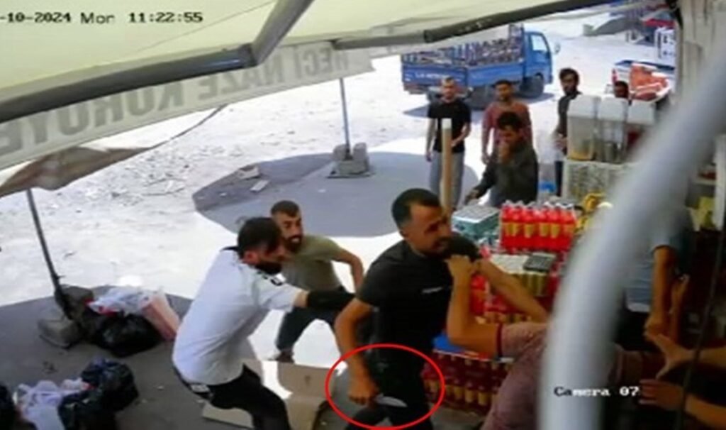Irak’ta Şırnaklı şoförlerin bıçaklı kavgası kamerada: 1 ölü