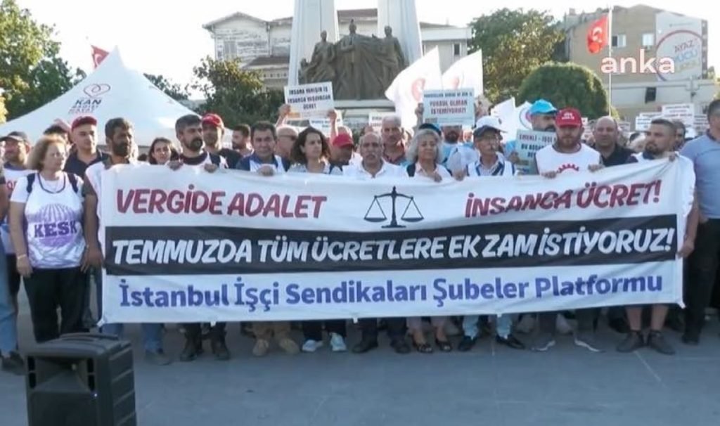 İstanbul İşçi Sendikaları Şubeler Platformu: Ücret ve maaşlara en az gerçek enflasyon kadar zam yapılmalı ve refah payı eklenmelidir