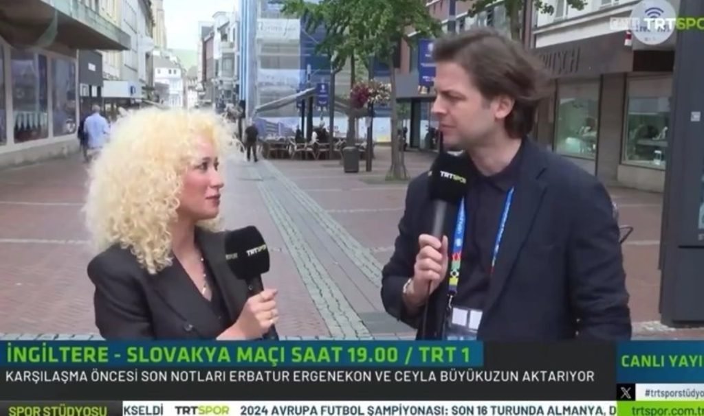 TRT’deki canlı yayında skandal konuşma: ‘Gece ikiye kadar pompa’