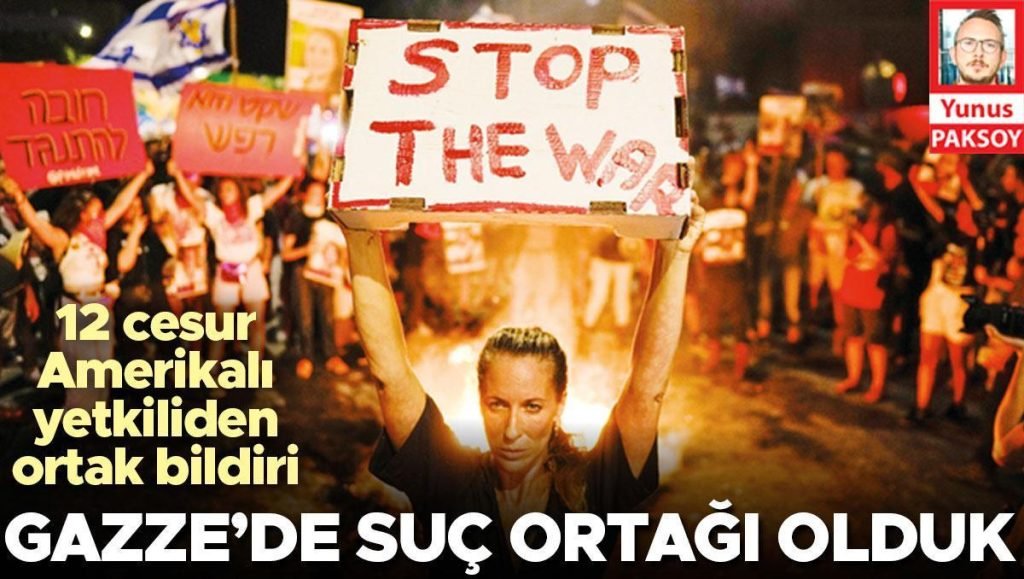 12 cesur Amerikalı yetkiliden ortak bildiri: Gazze’de suç ortağı olduk