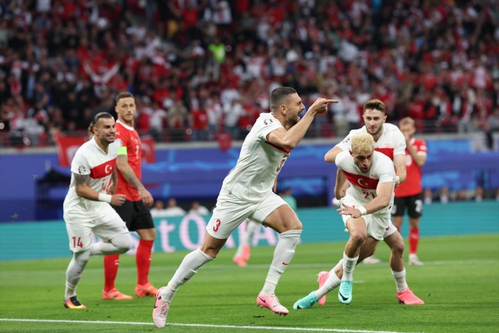 A Milli Takım’ın Avusturya maçından objektiflere yansıyan görüntüler