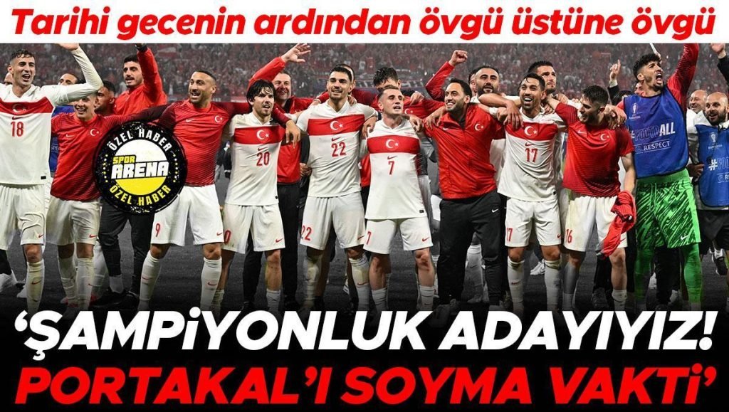 A Milli Takım’ın Avusturya zaferi sonrası övgü üstüne övgü: Artık biz gizli favoriyiz | Şimdi ‘Portakal’ı soyma vakti | Yazılacak yazımız gidecek yolumuz var