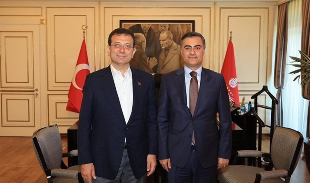 Abdullah Zeydan’dan Ekrem İmamoğlu’na ziyaret