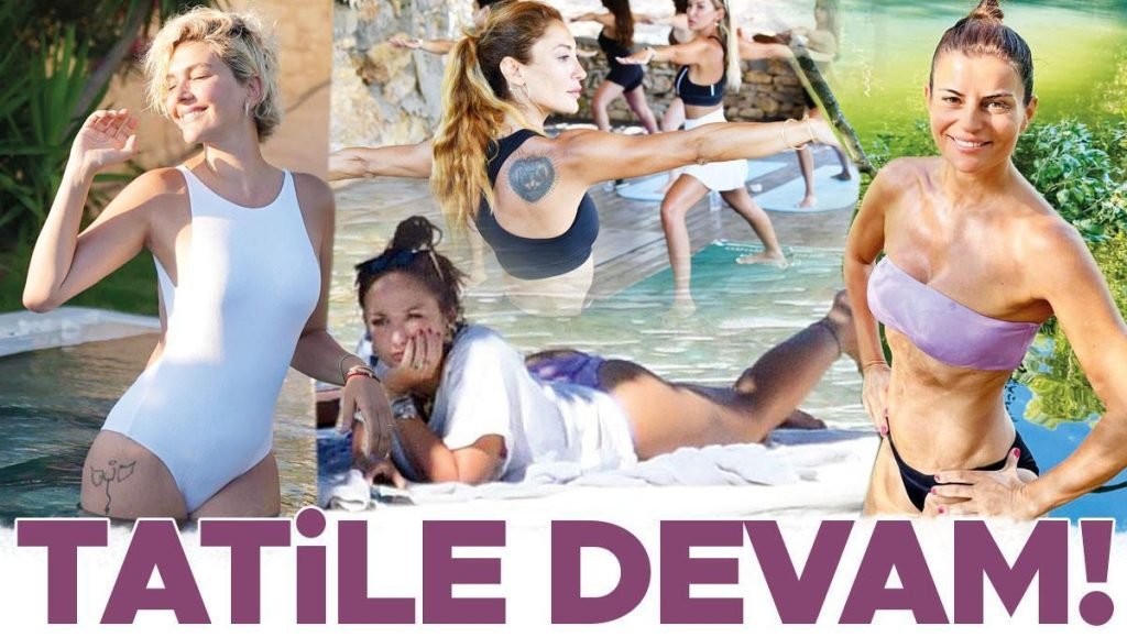 Birincinin Tüfekçi… Bergüzar Korel… Merve Oflaz… Ünlü isimler tatile devam ediyor