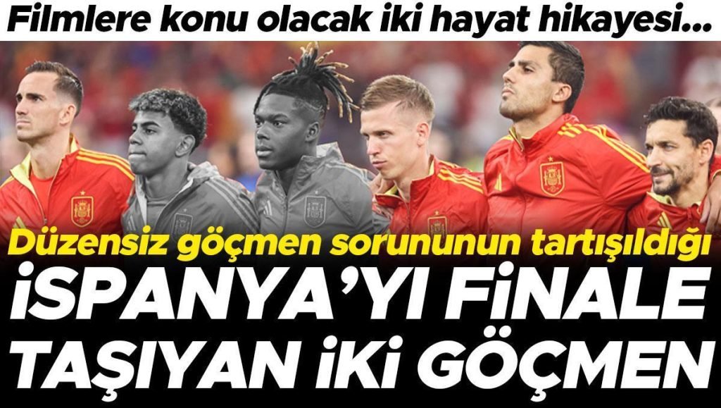Düzensiz göçmen sorununu tartışan İspanya’yı finale taşıyan iki göçmen!