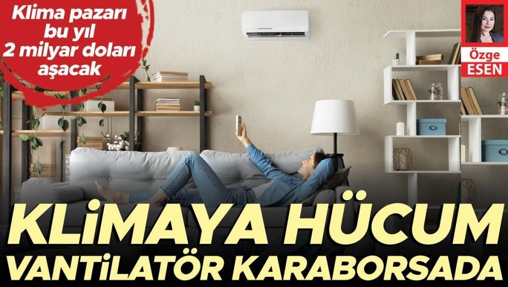 Klimaya hücum vantilatör karaborsada