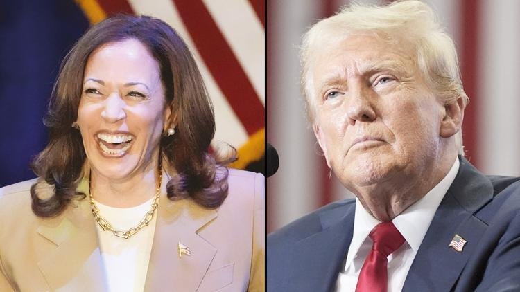 Trump geriye düştü: Seçim anketlerinde Kamala tesiri