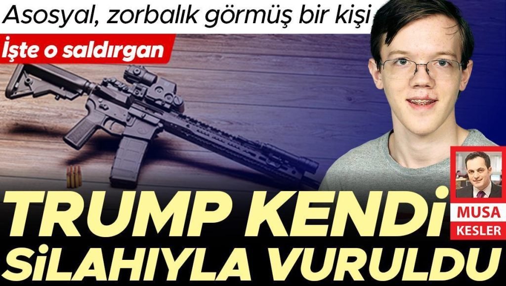 Trump kendi silahıyla vuruldu… ABD’nin belası: AR-15