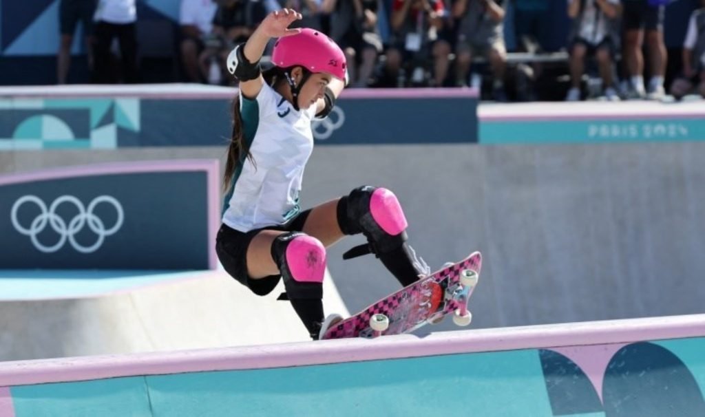 14 yaşındaki atlet Paris 2024’te altın madalyanın sahibi oldu!