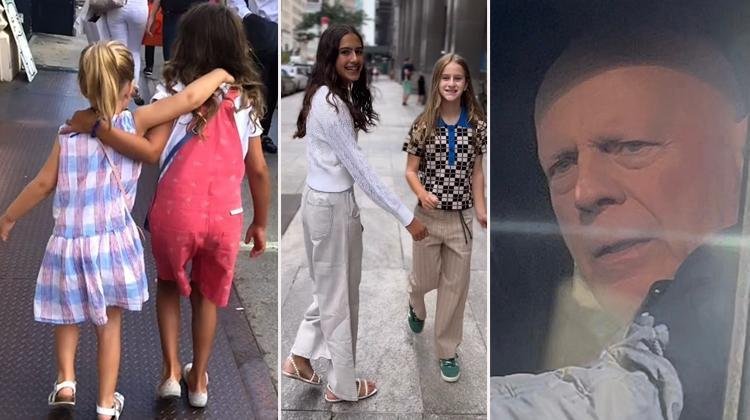 Babaları gözlerinin önünde adap yöntem eriyor… Bak sevgilim, kızlarımız nasıl büyüdü!