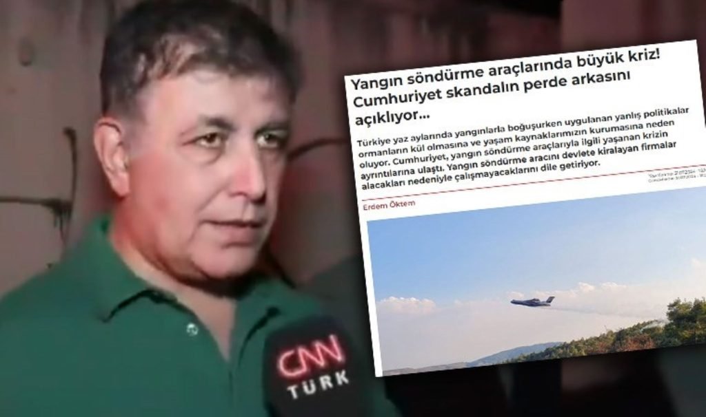 Cumhuriyet uyarmıştı: İzmir’de de havadan söndürme yetersiz!