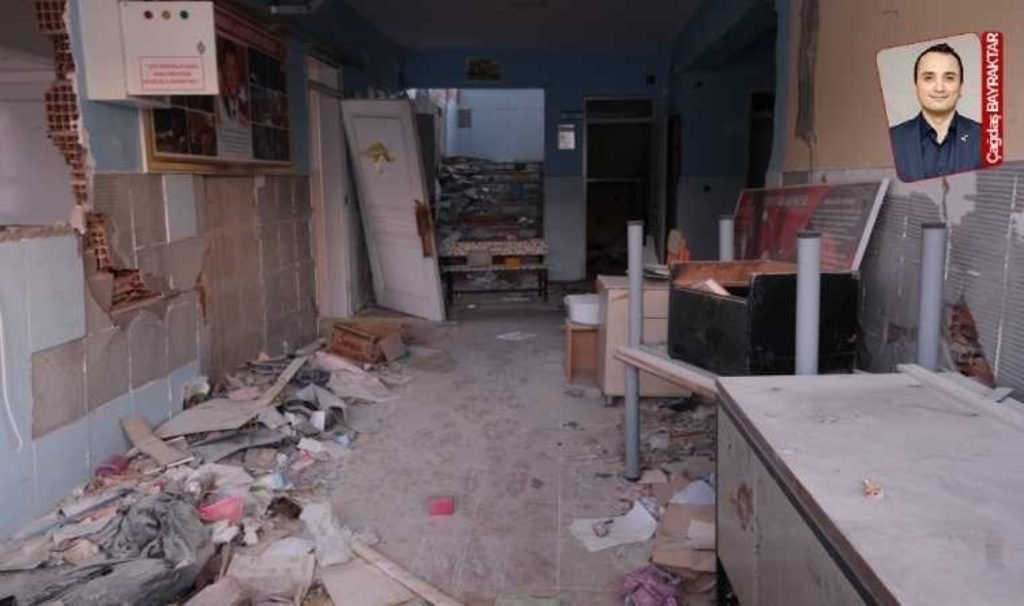 Sarsıntı bölgesindeki okulların durumu değişmedi