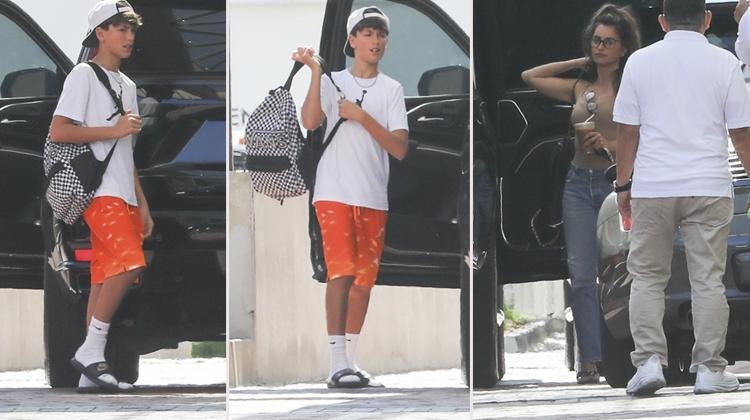 Set aşkının birinci meyvesi: Ünlü çiftin oğlu annesinin uzunluğunu geçti