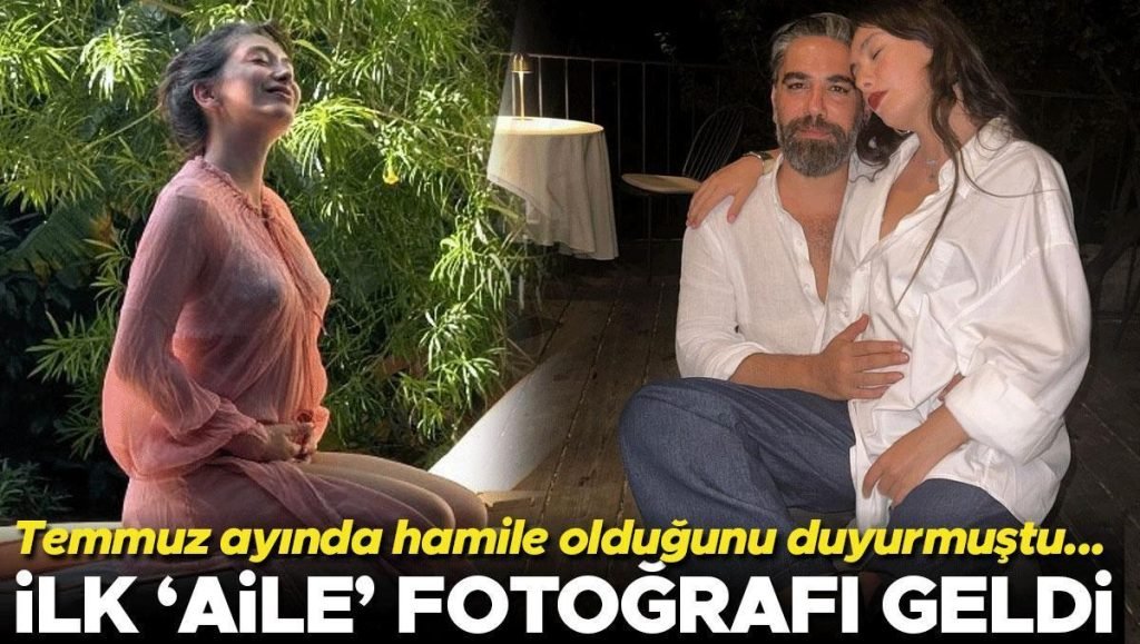 Temmuz ayında hamile olduğunu duyurmuştu… İlk ‘aile’ fotoğrafı geldi