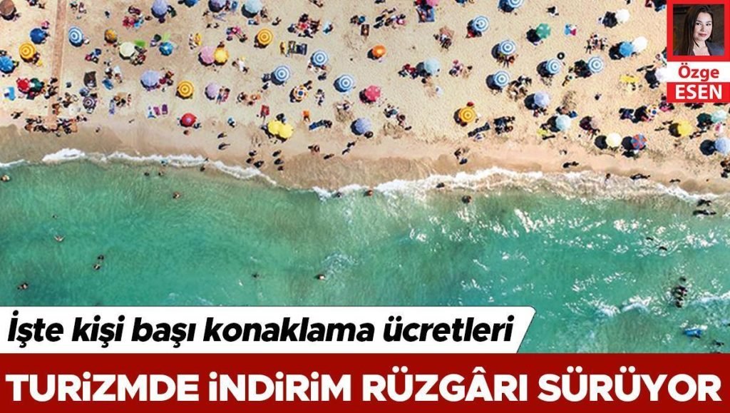 Turizmde indirim rüzgârı sürüyor