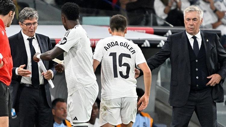 Arda Güler çıktı, Real Madrid golleri buldu! 5 gollü maç…