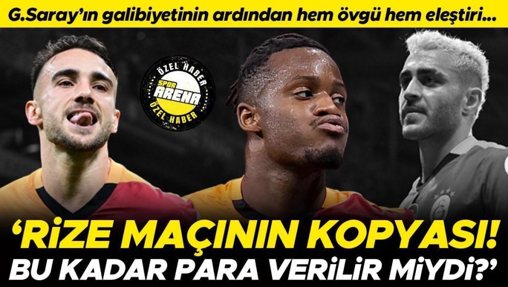 Galatasaray’ın Gaziantep FK galibiyeti sonrası hem övgü hem tenkit: Rize maçının tekrarı mı yayınlandı? | Bu kadar para verilir miydi?