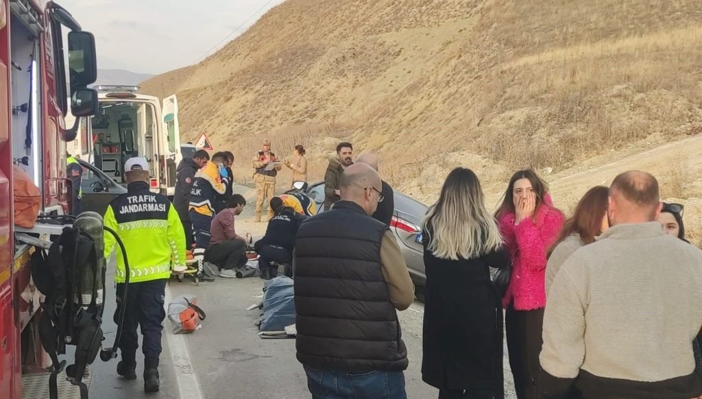 Erzurum’daki kazada can pazarı: 2 ölü, 3 yaralı