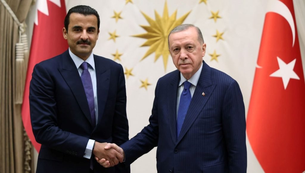 Katar Emiri Ankara’da: Cumhurbaşkanı Erdoğan, El Sani’yi Beştepe’de kabul etti