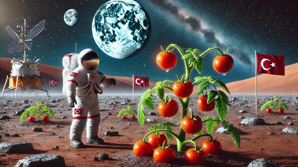 Uzay tarımında bir ilk: Türk bilim insanları Mars ve Ay’a domates ekecek