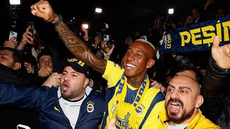 Anderson Talisca, İstanbul’da hükümdarlar üzere karşılandı: Gelin birlikte tarih yazalım