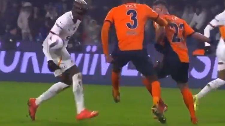 Başakşehir – Galatasaray maçında gol öncesi elle oynama itirazı