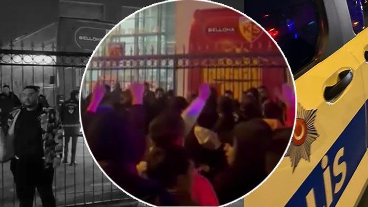 Kayseri’de taraftarlar tesise gitti, büyük reaksiyon gösterdi! Kaptan ve futbolcular kapıya çıktı: Diğer talihimiz yok!