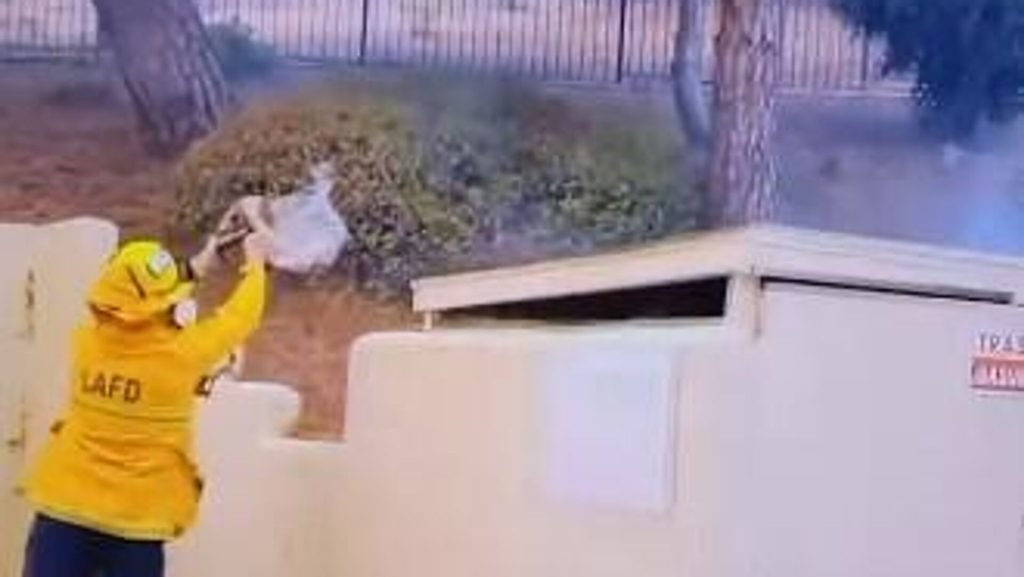 Los Angeles yangınını ‘çantayla’ söndürme görüntüleri gündem olmuştu: İtfaiye departmanının bütçesi kesilmiş