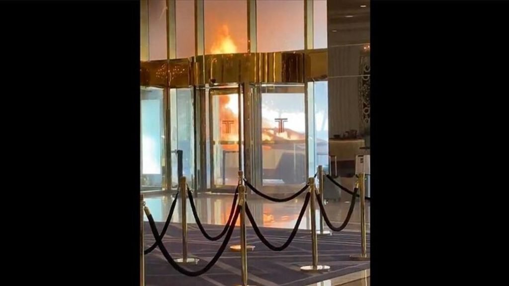 Trump Hotel’in önünde paylayan aracın sürücüsünün kimliği açıklandı