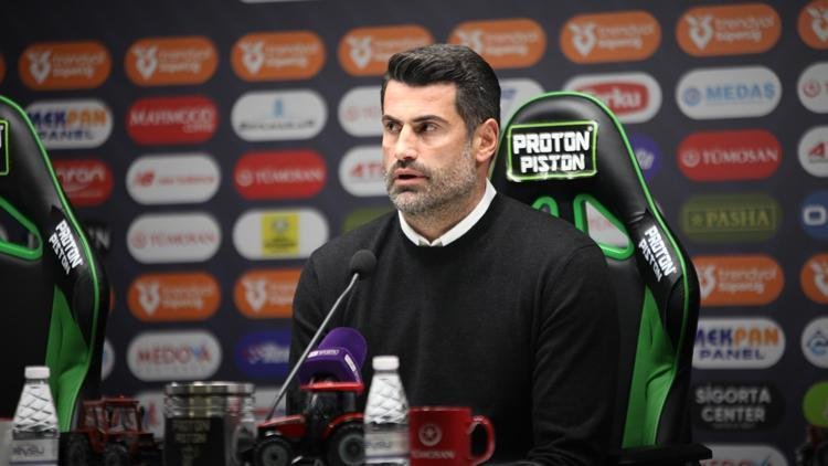 Volkan Demirel: Konyaspor’u tebrik ediyorum
