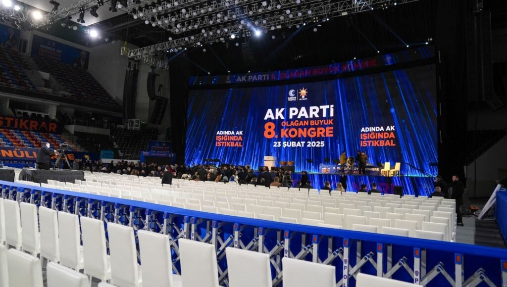 AK Parti 8. Olağan Büyük Kongresi: Hazırlıklar tamamlandı