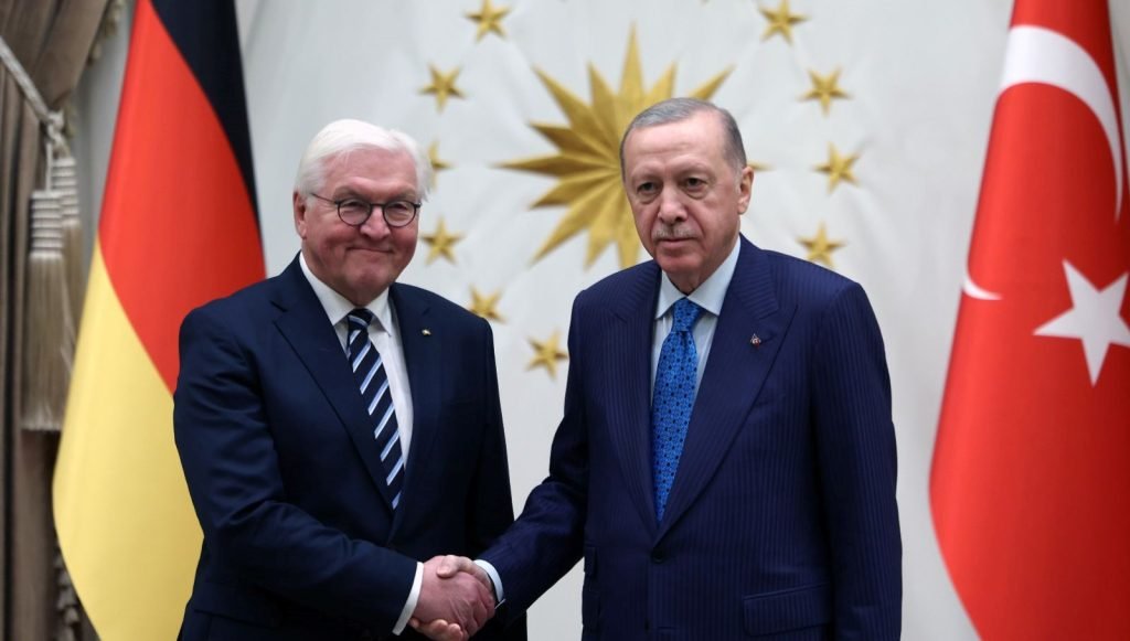 Almanya Cumhurbaşkanı Steinmeier Ankara’da | Cumhurbaşkanı Erdoğan: Gazze’de iki devletli çözüm olmalı
