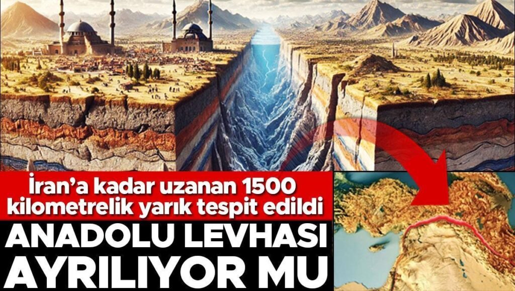 Anadolu levhası ayrılıyor mu