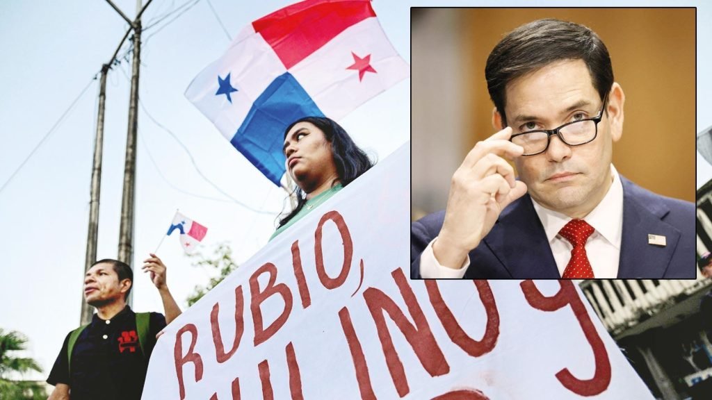 Birinci yurtdışı gezisi Rubio, Panama’da reaksiyonla karşılandı