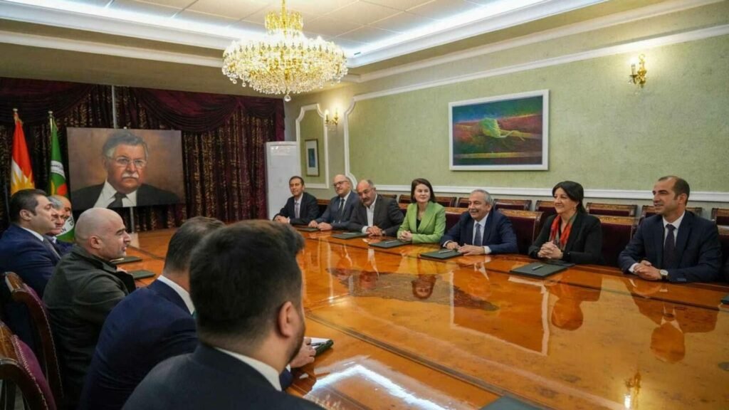DEM Parti İmralı Heyeti, Kubat ve Bafil Talabani ile bir araya geldi