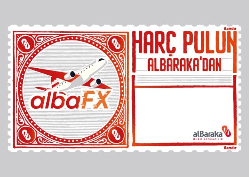 “Dünya Turunda ilk adım senden, yurt dışı çıkış harç pulun Albaraka’dan”